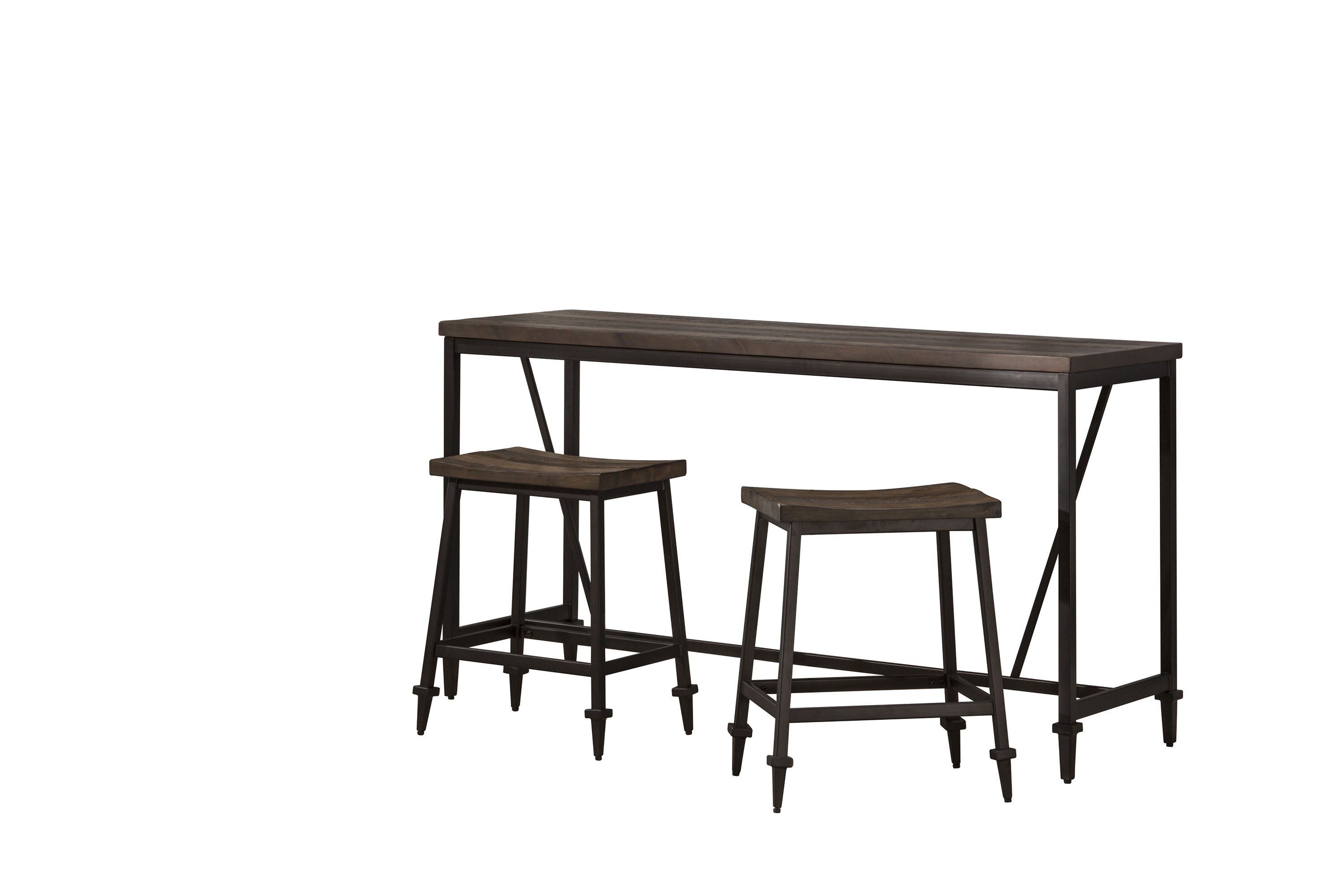 Hillsdale Furniture Trevino 3-Piece Counter Height Table/Bar Set