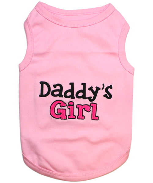 Parisian Pet Dog Clothes DADDY'S GIRL T-Shirt