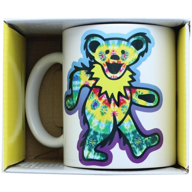 Nmr Distribution Grateful Dead Rainbow Bear 11 Ounce Ceramic Mug