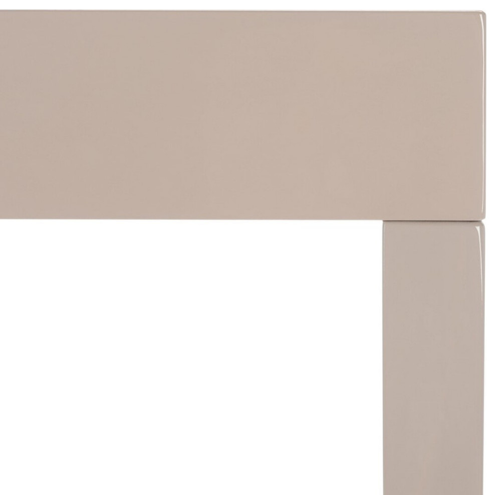 Barrett Mid Century Scandinavian Lacquer Console Table Taupe   Transitional   Console Tables   by Virgil Stanis Design  Houzz