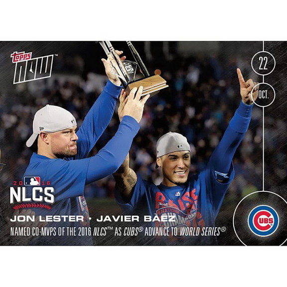 Topps TPS 16TN 0617 C MLB Chicago Cubs Javier Baez...