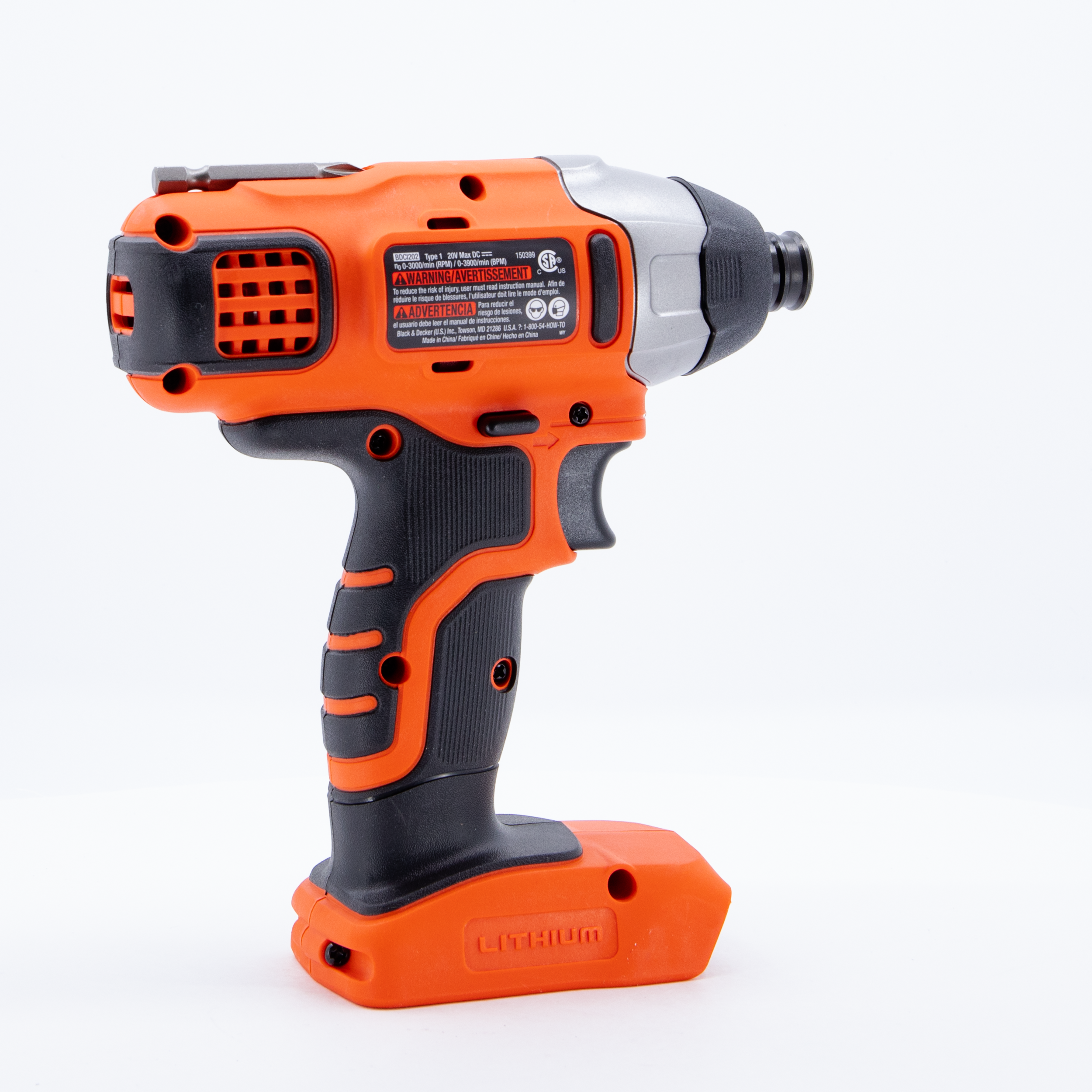 20V MAX* POWERCONNECT™ 1/4 in. Cordless Impact Driver, Tool Only