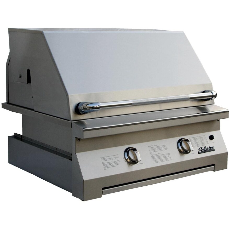 Solaire 30 Inch Built-In InfraVection Natural Gas Grill With One Infrared Burner