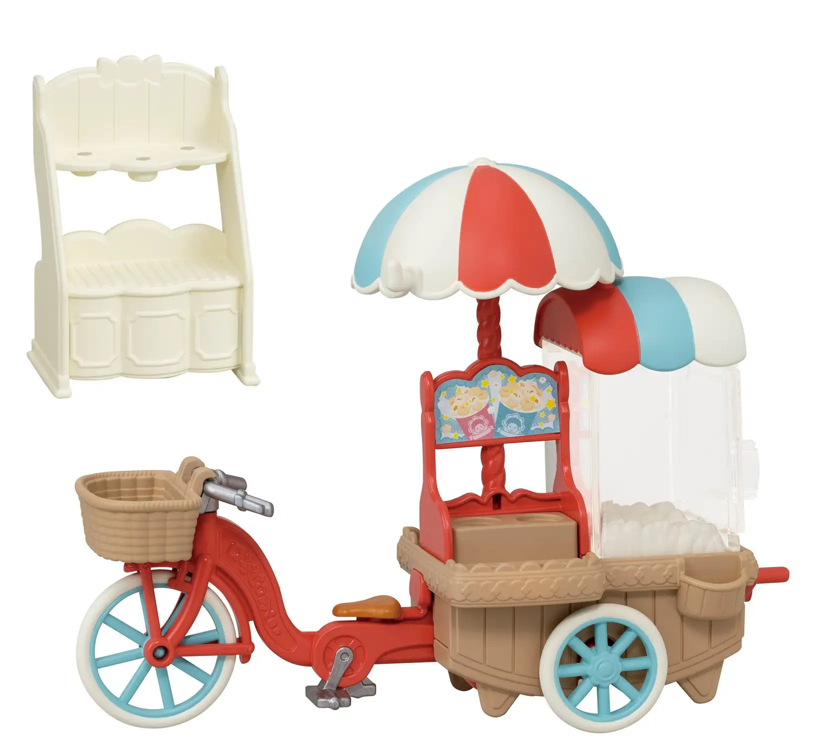 Calico Critters Popcorn Trike, Dollhouse Playset with Figure and Accessories