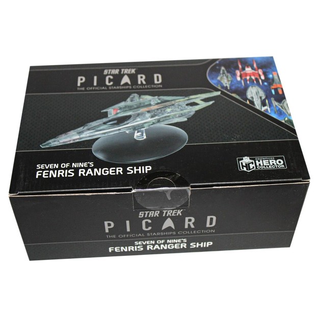 Eaglemoss Collections Star Trek Picard Ship Replica Romulan Seven Of Nines Fenris Ranger