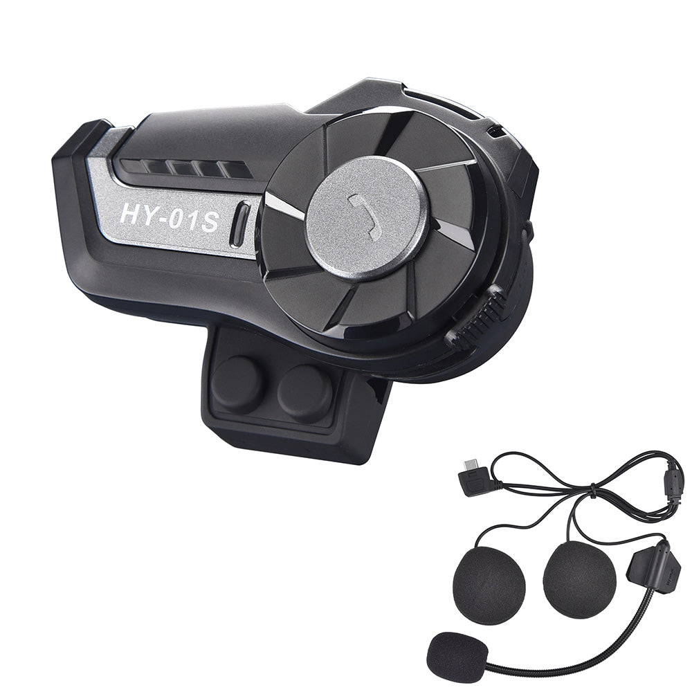 AHR Motorcycle Helmet Bluetooth Headset Intercom 2 Riders 1000M