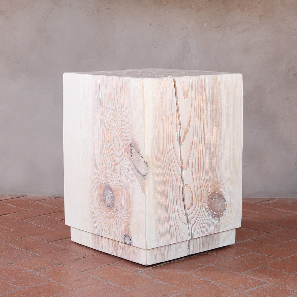 Cubo Side Table   Rustic   Side Tables And End Tables   by Pfeifer Studio  Houzz