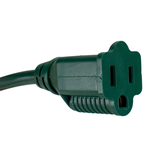 Northlight 100ft Green 3 prong Outdoor Extension Power Cord