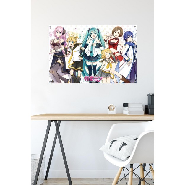 Trends International Hatsune Miku Musical Group Unframed Wall Poster Prints