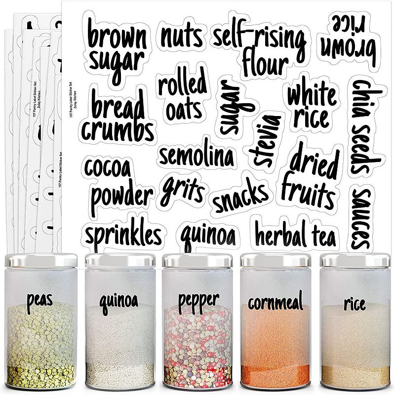 Pantry Labels for Containers