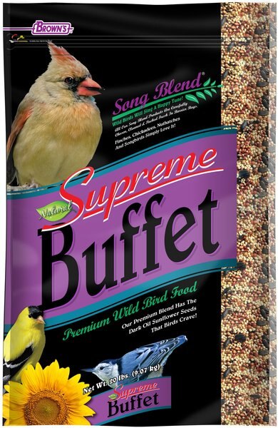 Brown's Supreme Buffet Song Blend Wild Bird Food