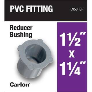 Carlon 1-12 in. x 1-14 in. PVC Reducer Bushing E950HGR