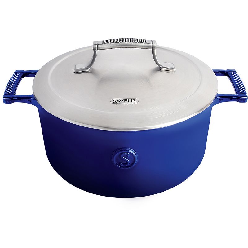 Saveur Selects Voyage Enameled Cast-Iron 5-qt. Casserole