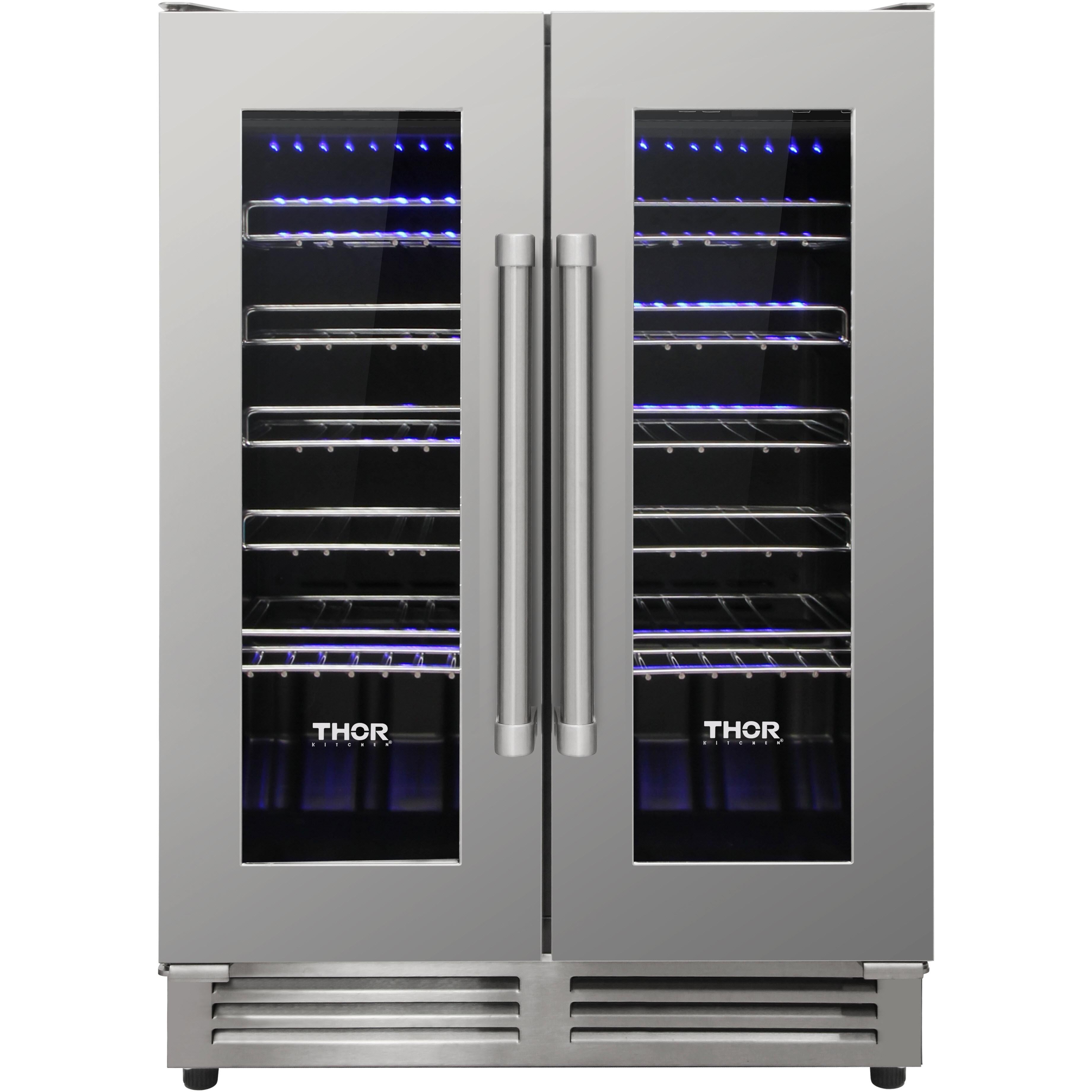 Thor Kitchen 42-Bottle Wine Cooler with 2 Temperature Zones TWC2402