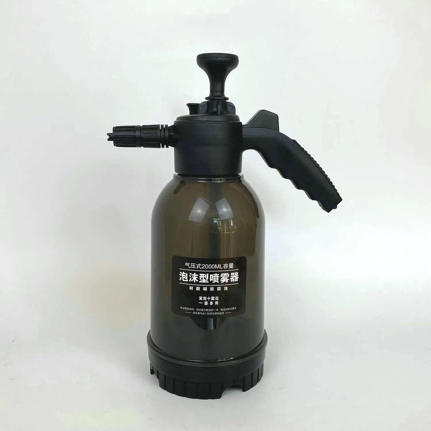 LLX818 2L Foam Sprayer Car Wash Hand held Foam Watering Can Plastic Disinfection Water Bottle Air Pressure Sprayer