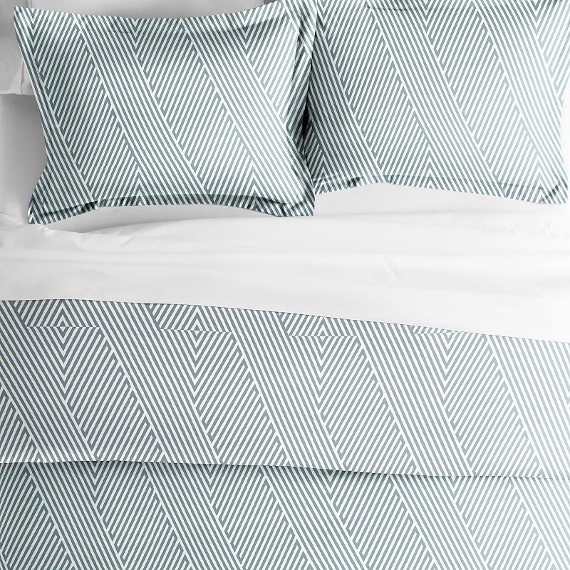 Home Collection Premium Ultra Soft Modern Diagonal Duvet Cover Set