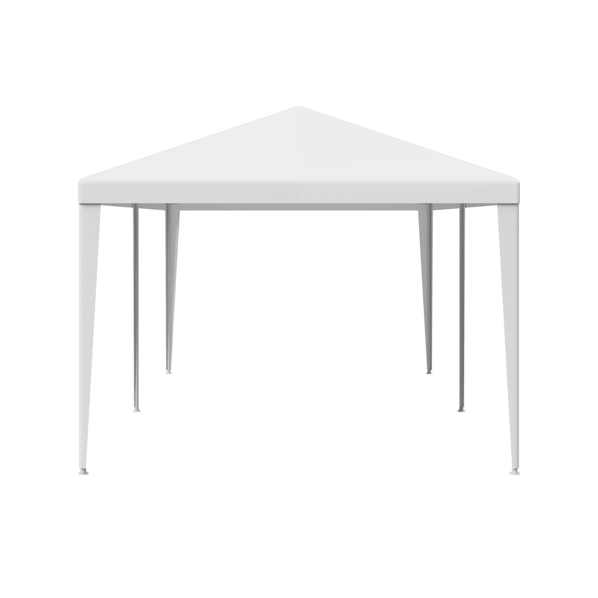 ZENSTYLE Patio Wedding Party Tent Set White Waterproof Canopy - 10 x 20'