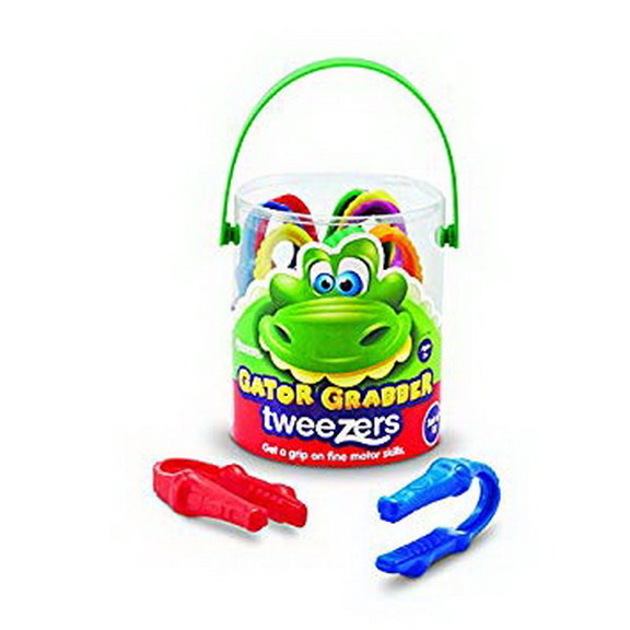 Learning Resources LER2963 Gator Grabber Tweezers ...