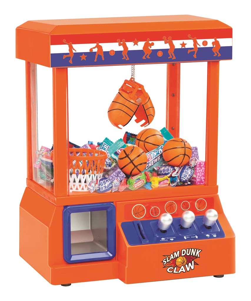 Slam Dunk Claw with 3 Basketball Toys