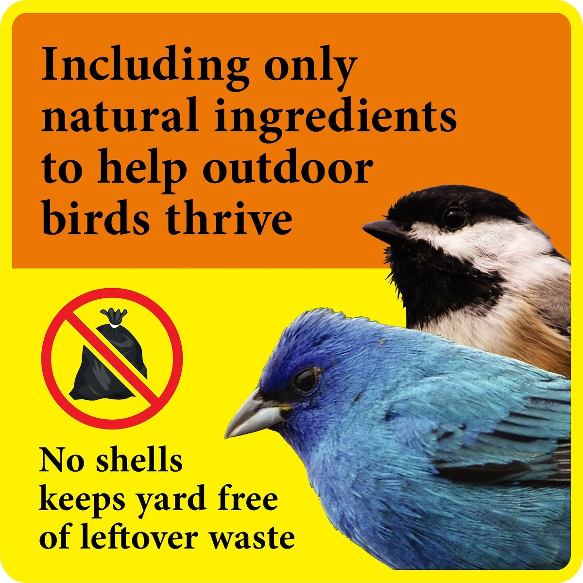 Better Bird Zero-Waste Bird Food， 5-lb bag