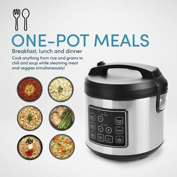 20-Cup Programmable Rice and Grain Cooker and Multi-Cooker