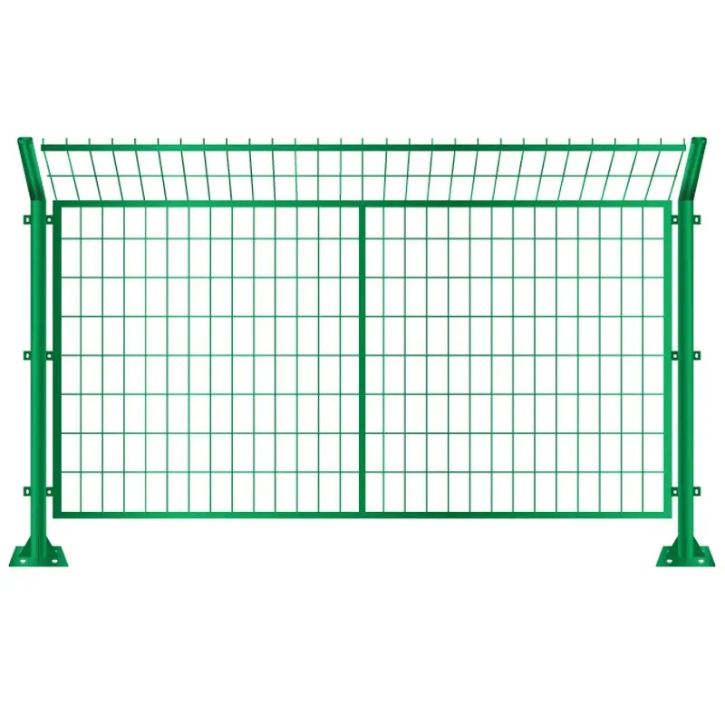 Factory supply easy bend curved welded wire mesh garden fencing panel custom 3d bending mesh fence for airport