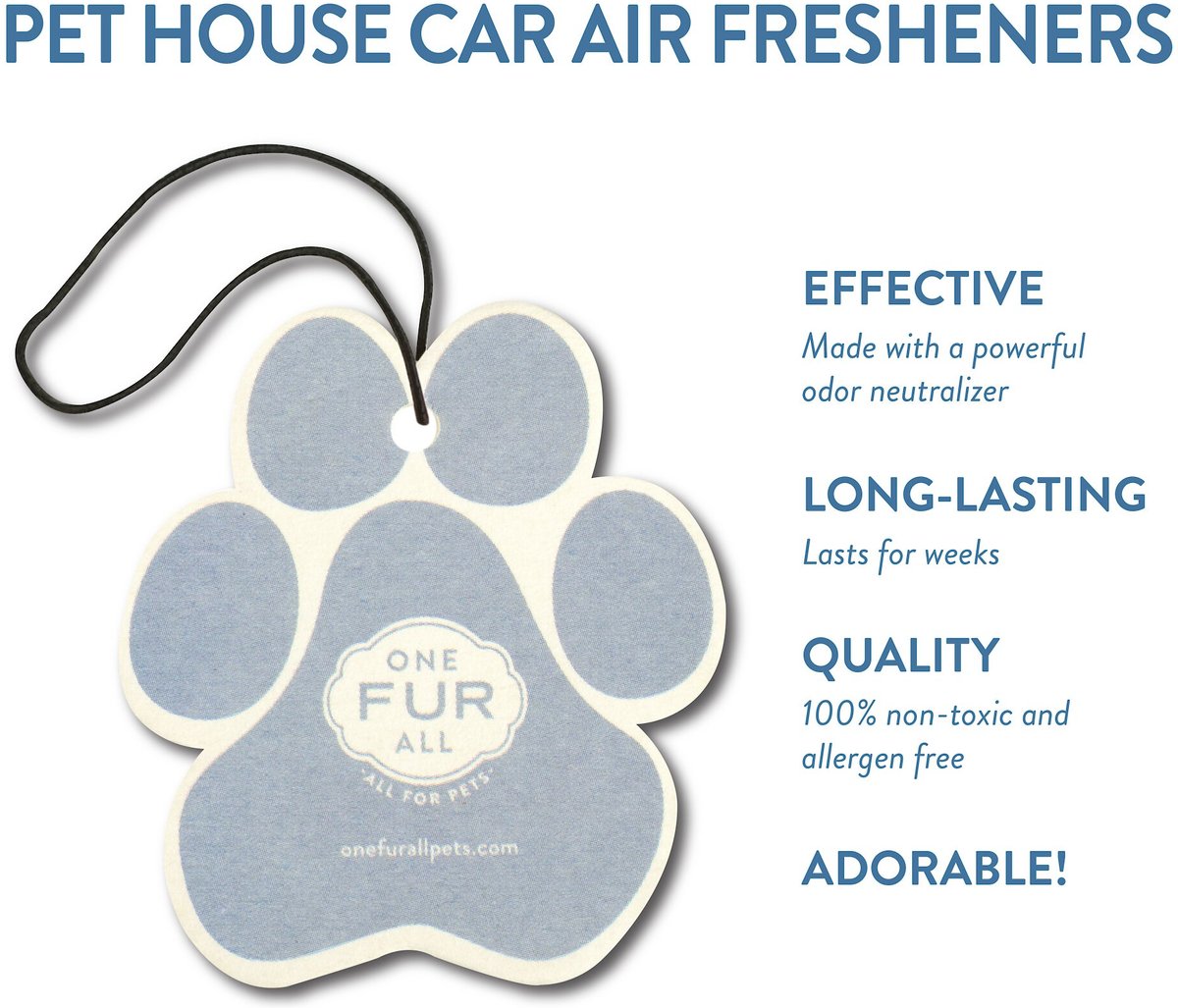 Pet House Sunwashed Cotton Car Air Freshener