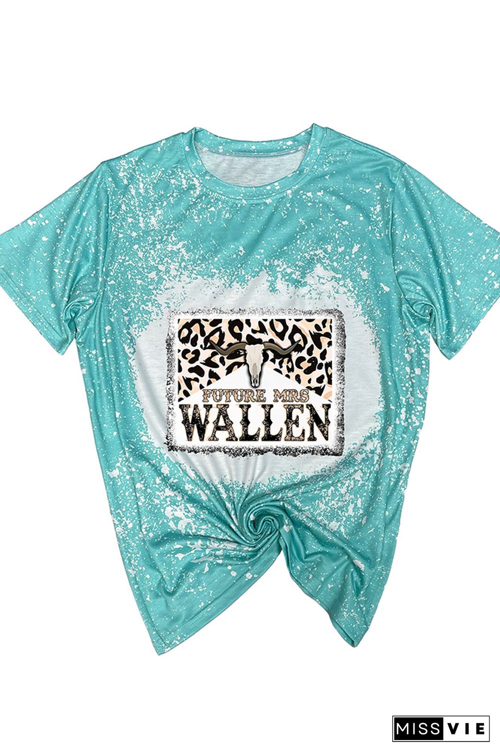 Retro Wallen Bull Skull Graphic Tee