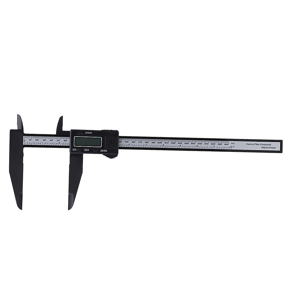 150mm/300mm Digital Electronic Caliper Carbon Ruler With Long Jaw Measuring Tool (300mmelectronic Caliper )