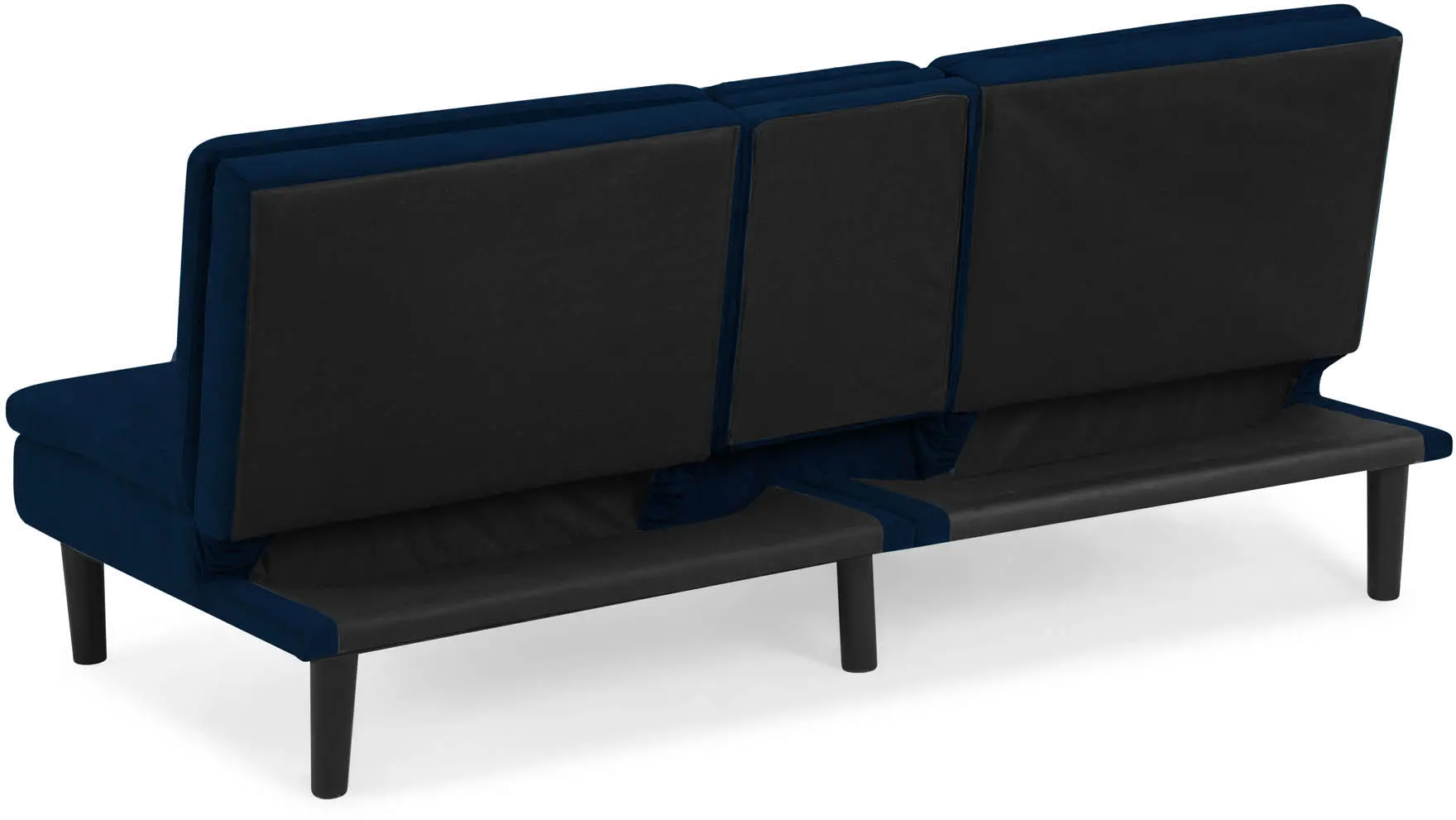 Orlando Dark Blue Serta Convertible Sofa