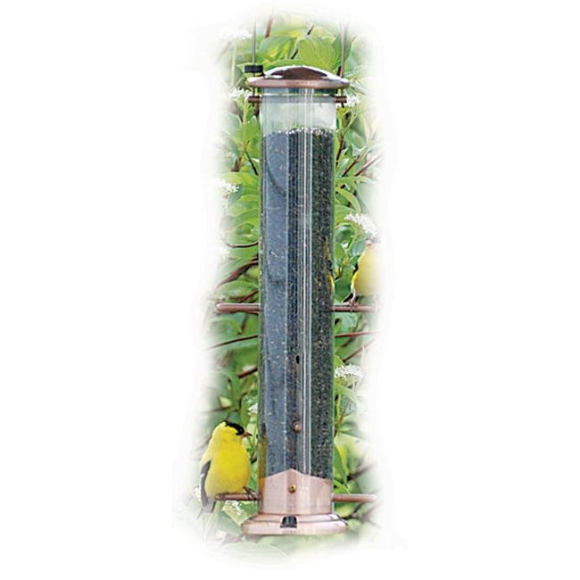 WoodLink COP6F Coppertop 4-Port Thistle Feeder