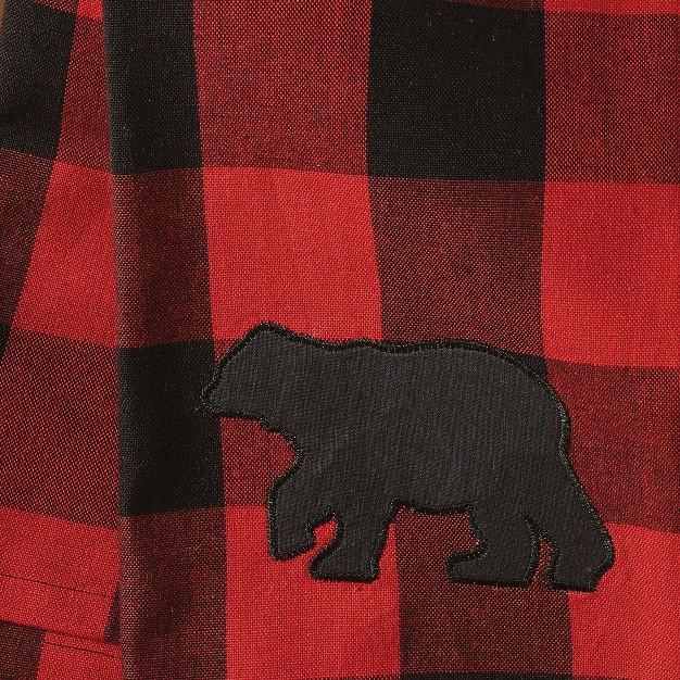 Park Designs Buffalo Check Bear Dishtowel Set Of 2