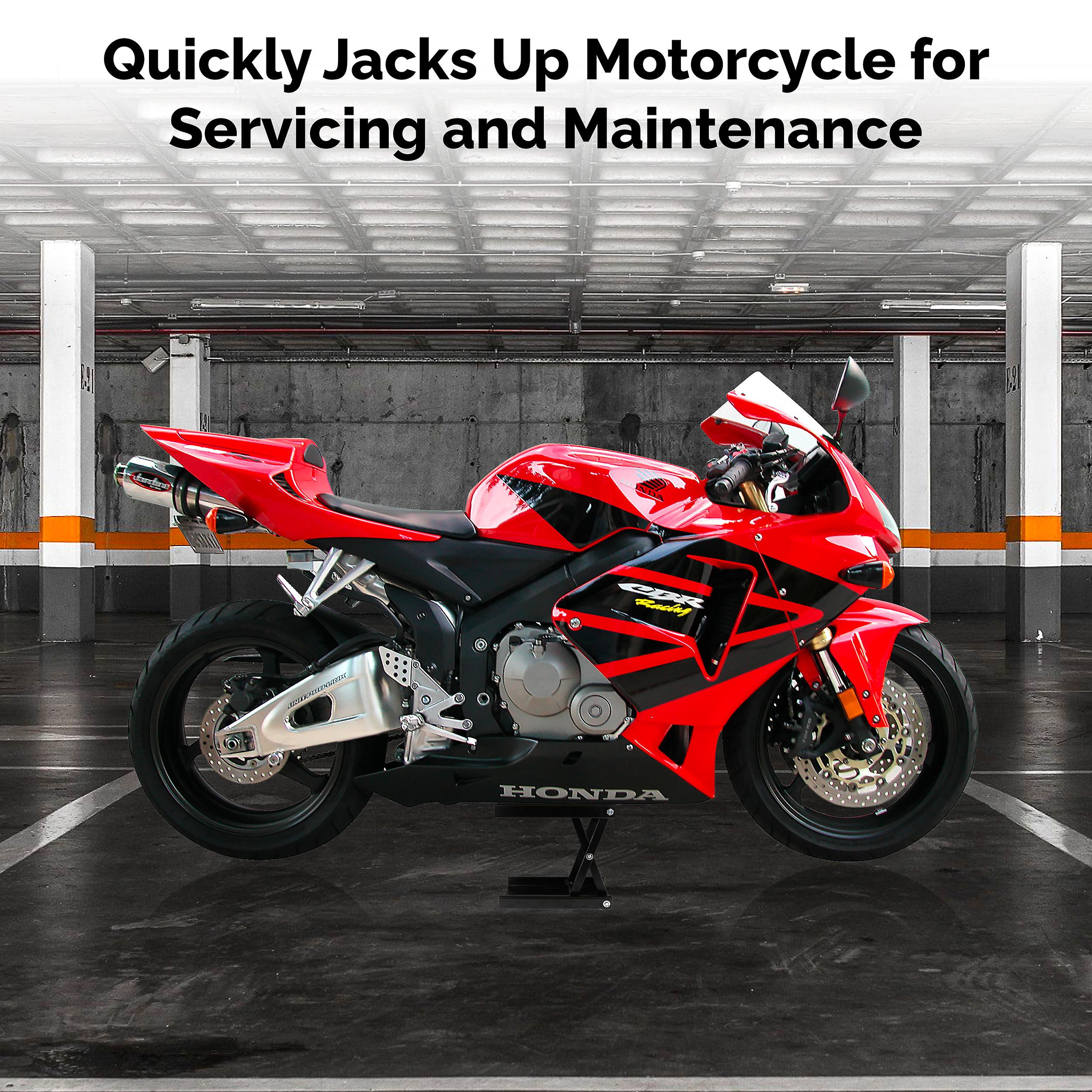 Motorcycle Center Jack Hoist Scissor Lift Stand Compatible with Ducati Monster 696 750 848 851 900 1000