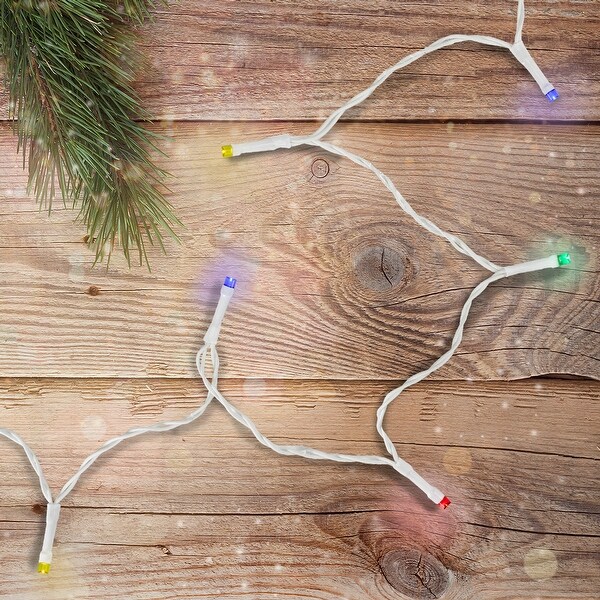 10 B/O Multi LED Wide Angle Christmas Lights