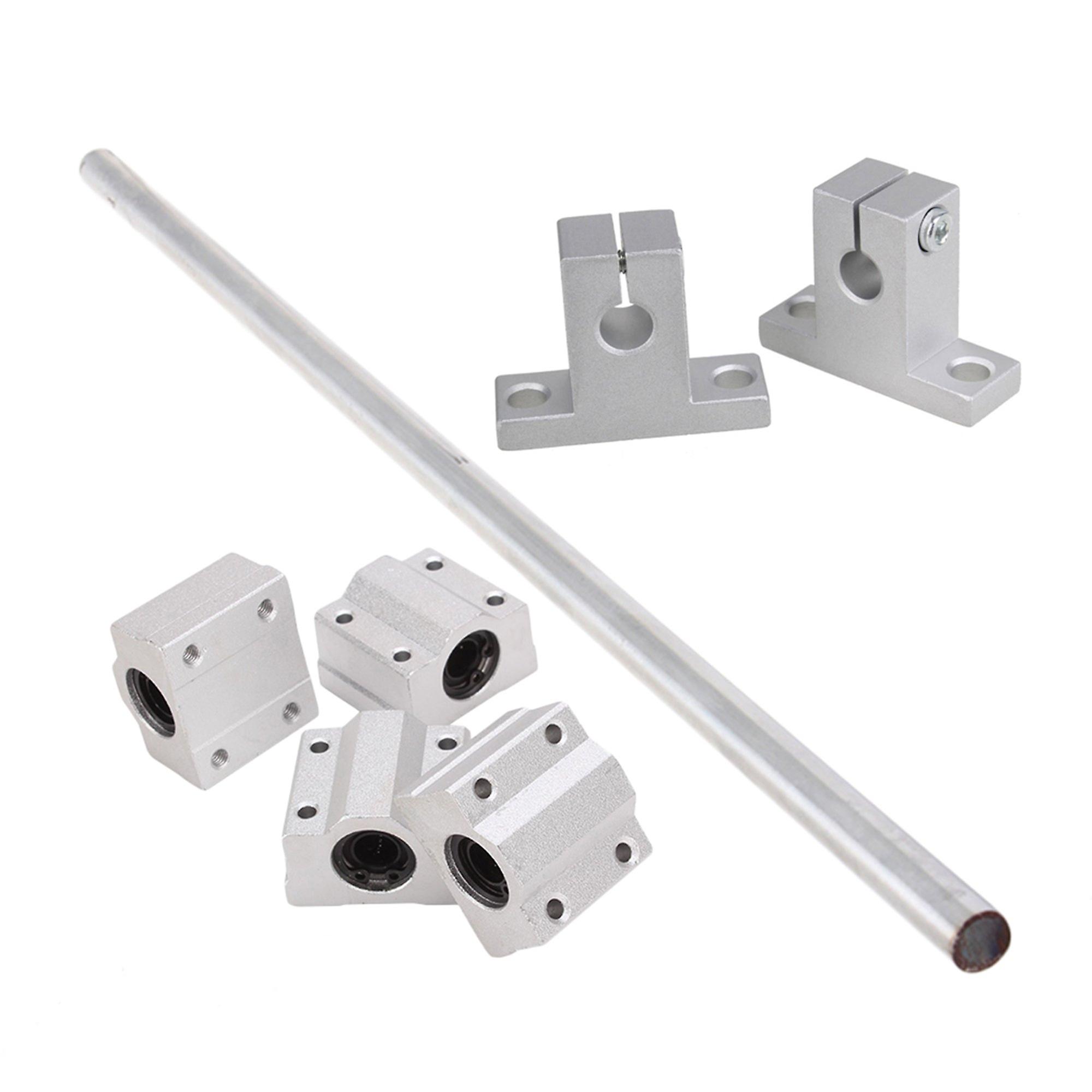 Horizontal Linear Axis Shaft Guide Support Linear Bearing Set