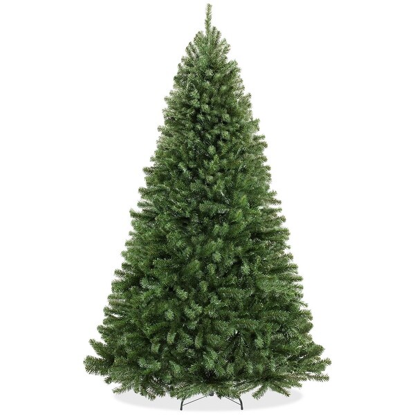 6FT Realistic Green Spruce Artificial Holiday Christmas Tree with Sturdy Metal Stand