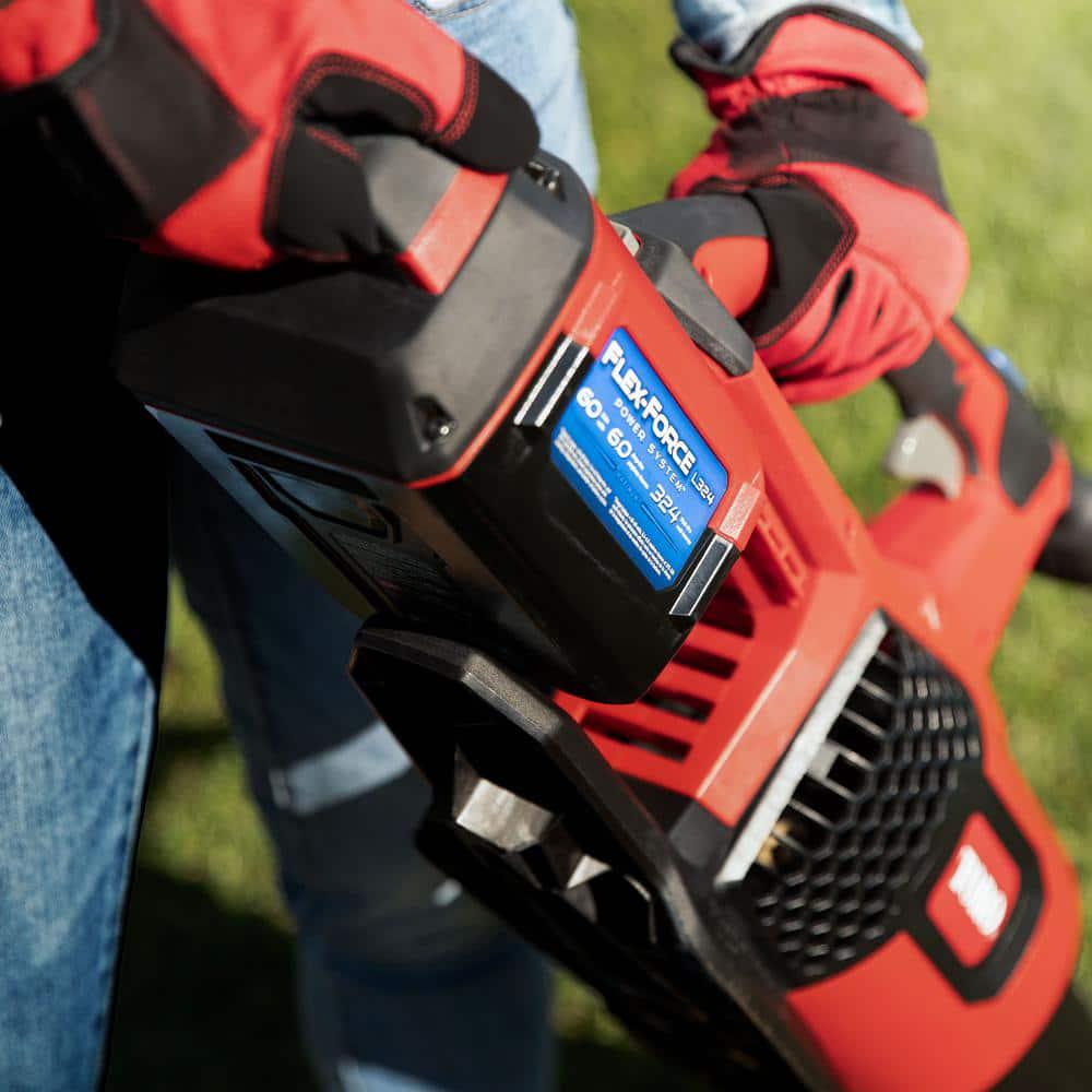 Toro 157 MPH 605 CFM 60Volt Max LithiumIon Cordless Brushless Leaf Blower 40 Ah Battery and Charger Included