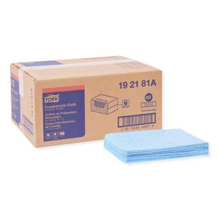 TORK 13 in. x 21 in. BlueFoodservice Cleaning (240-Box) TRK192181A