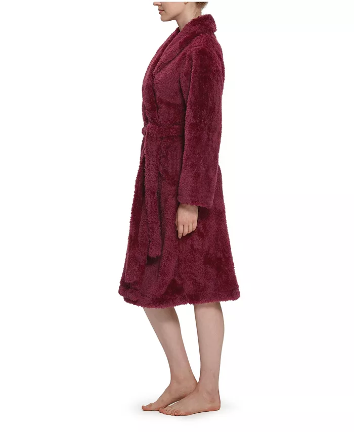 Berkshire Women's Extra-Fluffy Shawl Cardigan Robe