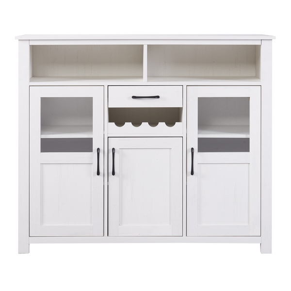 Sideboard Buffet Cabinet with Wine Rack and Drawer