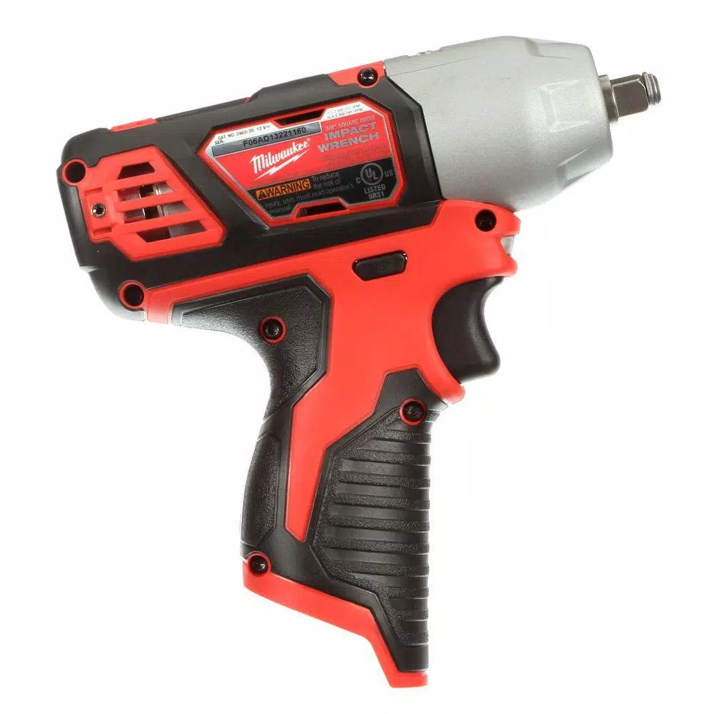 Milwaukee M12 12-Volt Lithium-Ion Cordless 3/8 in. Impact Wrench with 4.0 Ah M12 Battery and#8211; XDC Depot