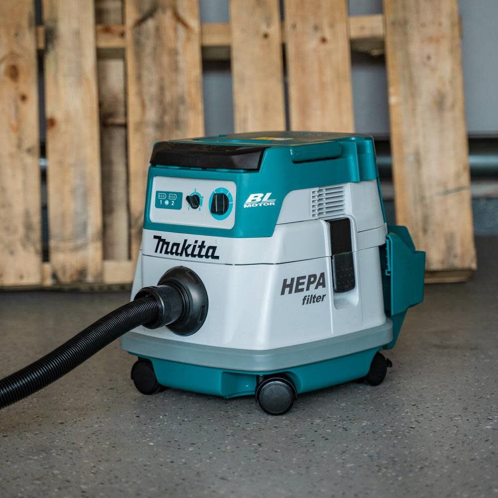 Makita 36V 18V X2 LXT 2.1 Gallon HEPA Dry Dust Extractor Bare Tool XCV21ZX from Makita