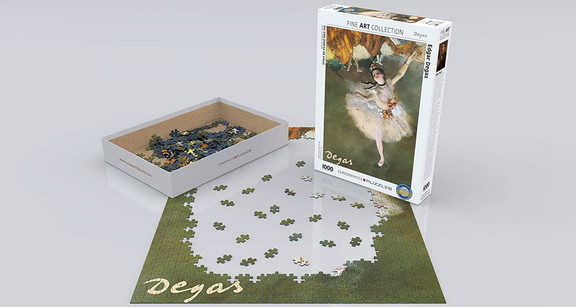 Ballerina by Edgar Degas 1000 Piece Jigsaw Puzzle