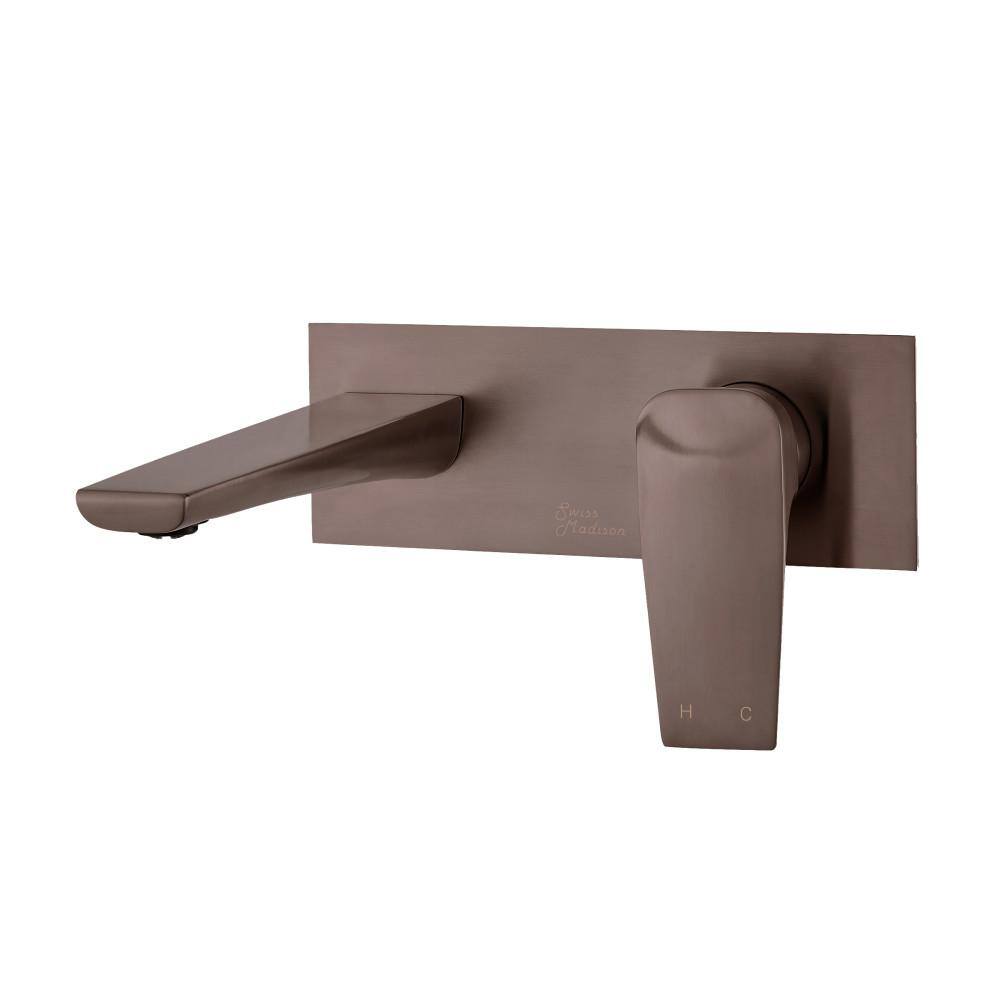 Swiss Madison Monaco Single-Handle Wall Mounted Bathroom Faucet in Oil Rubbed Bronze SM-BF23OR