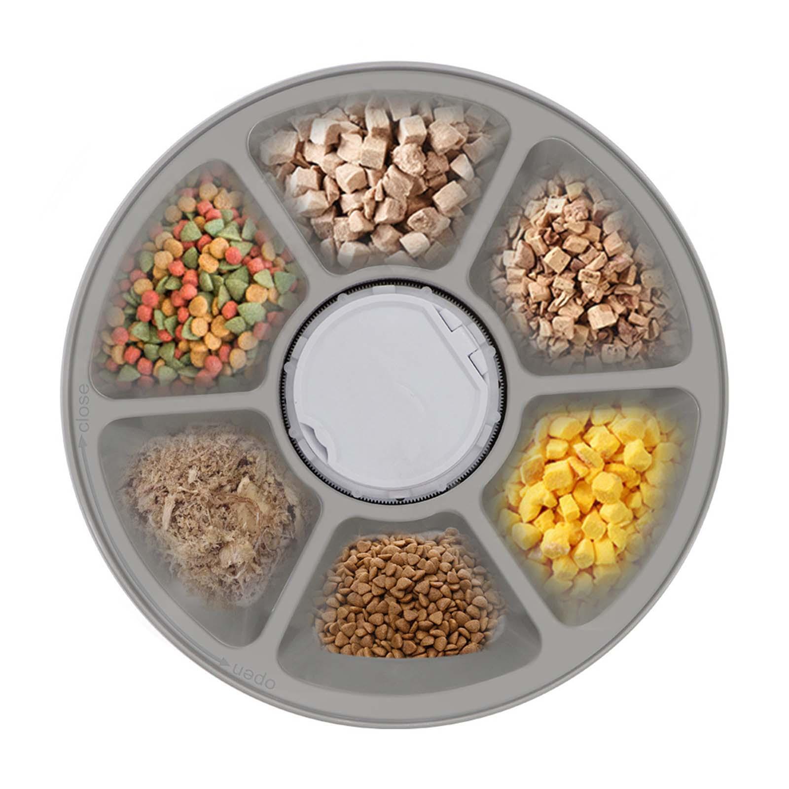 Automatic Pet Feeder 6 Meals 6 Grids Smart Food Dispenser Bowl Pet Supplies