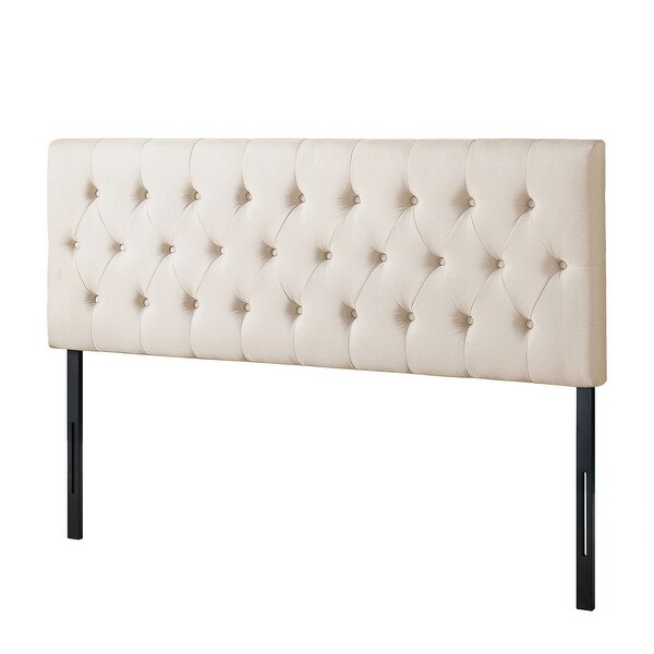 Priage by ZINUS Button Tufted Upholstered Headboard - - 20508300