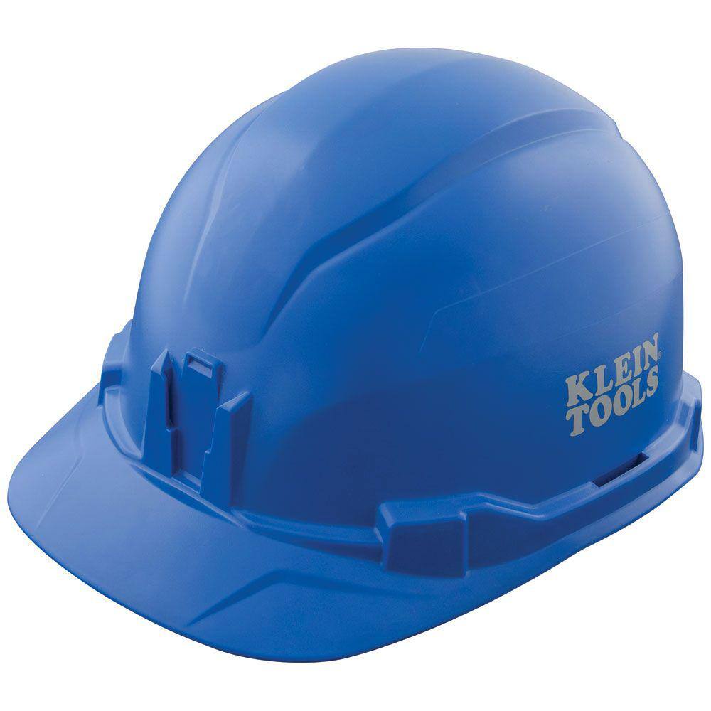 Klein Tools Blue Hard Hat Non-Vented Cap Style 60248