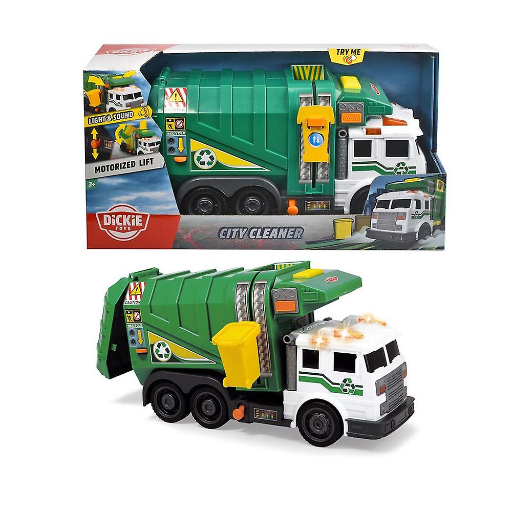 Dickie Toys City Cleaner Truck with Light and Sound 39Cm