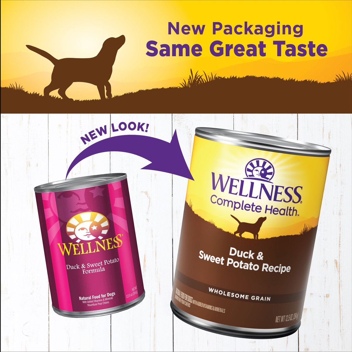 Wellness Complete Health Duck and Sweet Potato Formula Canned Dog Food