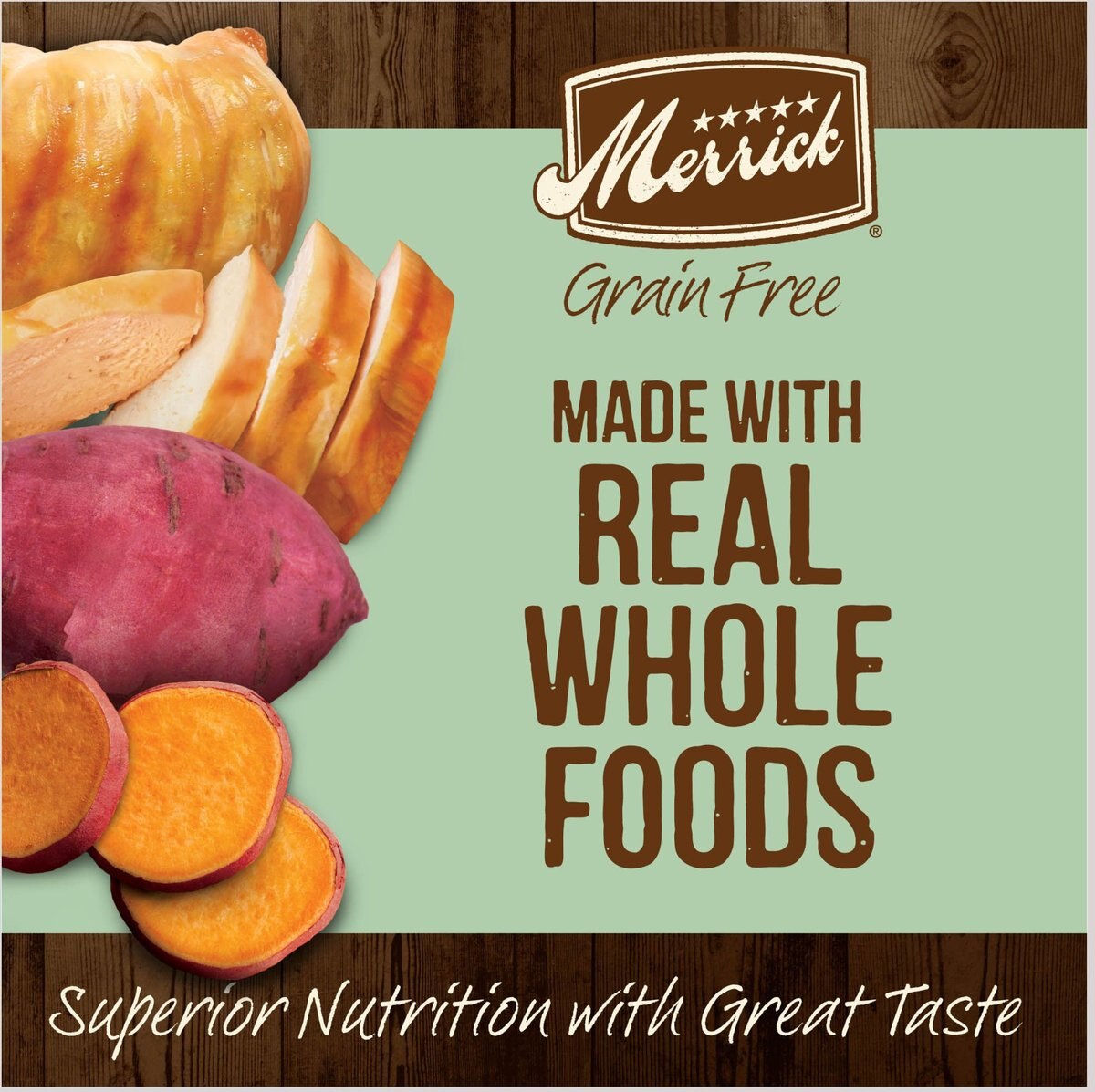 Merrick Grain-Free Senior Chicken + Sweet Potato Recipe Dry Dog Food